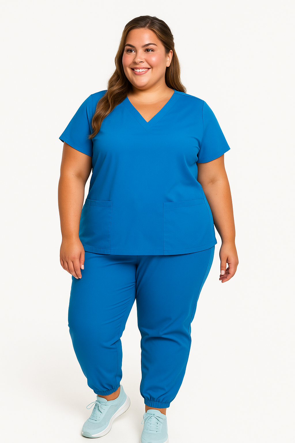 HEY! Medical™ "Jane" Collection V-Neck Jogger Set