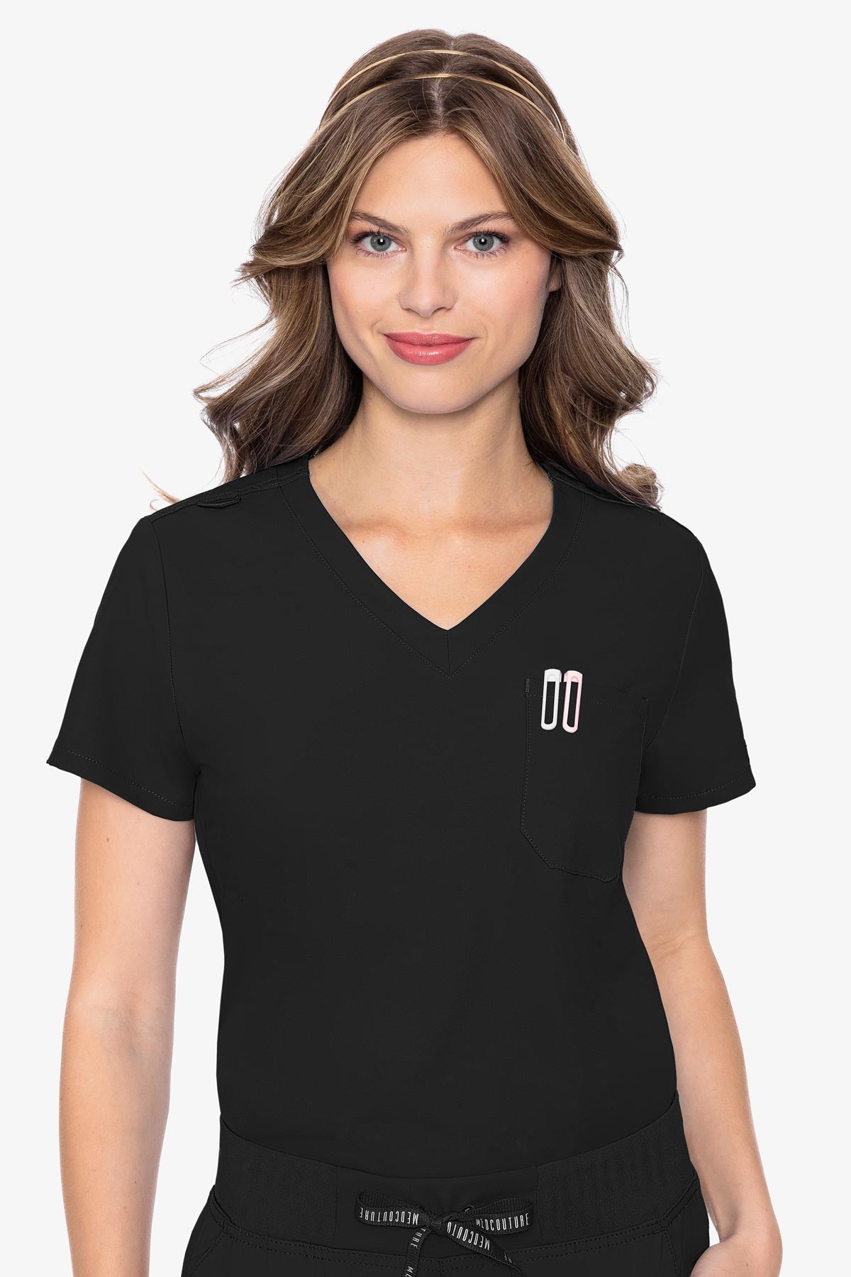 Med Couture™ "Insight" One-Pocket Top