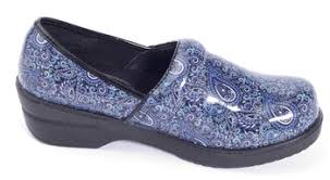 Savvy™ 'Brandy" Nursong Shoe-The Brandy Blue Paisley